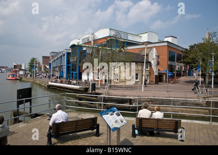 Brayford Pool and Waterfront Lincoln UK Stock Photo