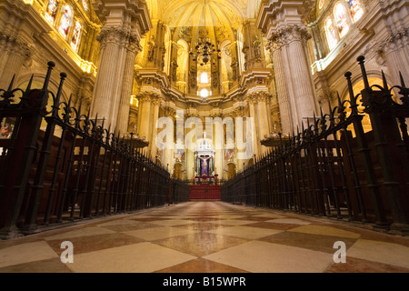 Spain, Malaga, Cathedral in Malaga Stock Photo