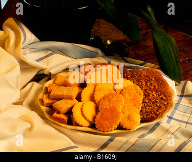 Assorted biscuits Stock Photo