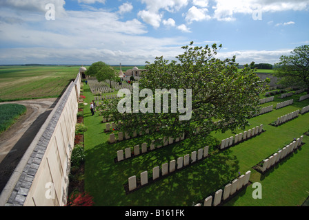 Dud Corner Commonwealth War Graves Commission Cemetery, Loos, France. Stock Photo