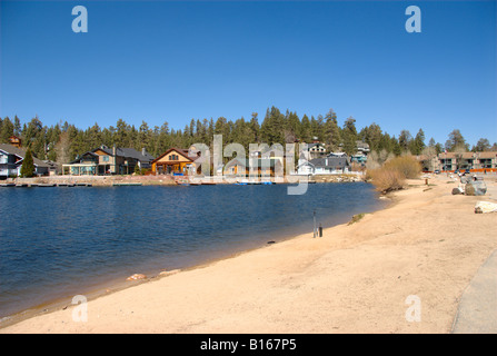 Boulder Bay Park, Big Bear Lake, California, USA Stock Photo