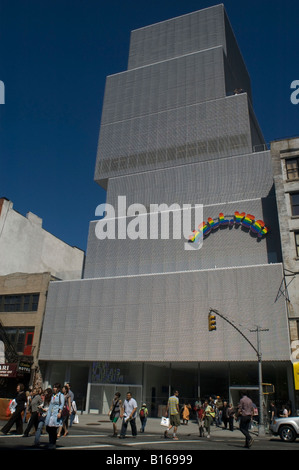 The New Museum of Contemporary Art on the Bowery in New York Stock Photo