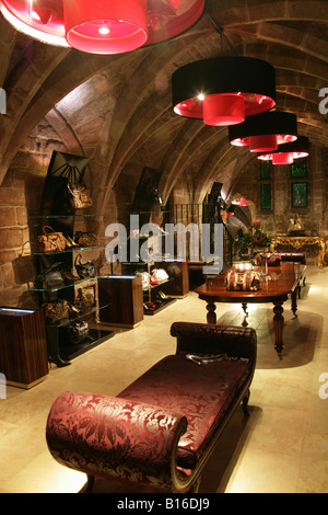 City of Chester, England. 13th centaury crypt at 12 Bridge Street ...