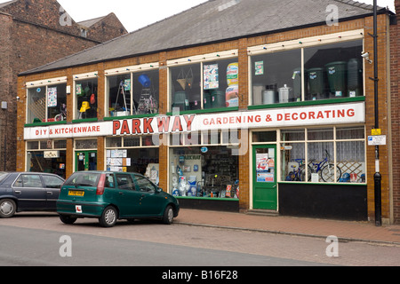traditional hardware store in Long Sutton, Lincolnshire, UK Stock Photo