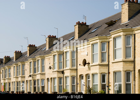 Traditional Terraced Houses Liverpool UK Stock Photo