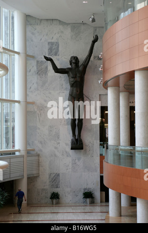 Lobby of Mayo Clinic Rochester Minnesota Stock Photo