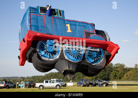 Thomas the tank engine hot air balloon Stock Photo