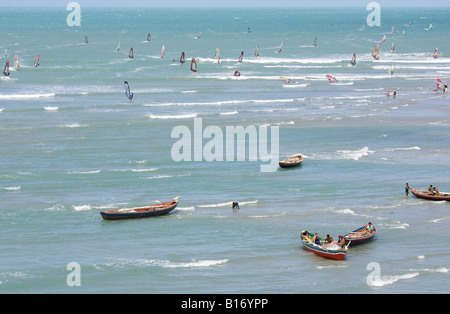 Aerial; Jericoacoara Stock Photo