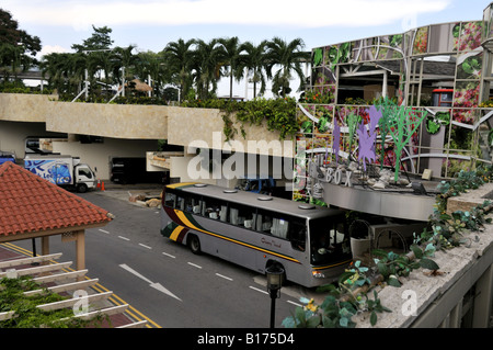 Mt Faber cable car station Singapore Stock Photo