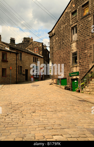 Towngate, Heptonstall, West Yorkshire, England, UK. Stock Photo