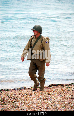 lepe beach hampshire D-day commemoration Stock Photo