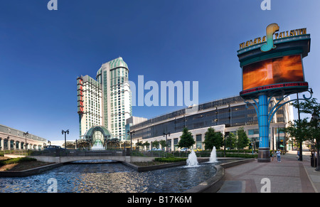 Niagara Fallsview casino resort Stock Photo