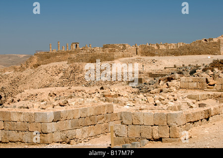 city of avdat (oboda) nabatean city founded 3rd cent BCE Stock Photo ...