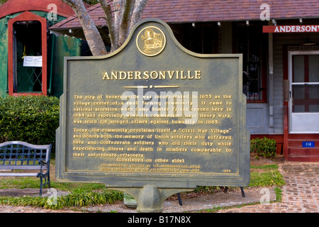 Historical Andersonville National Historic Site And Civil War Prison ...