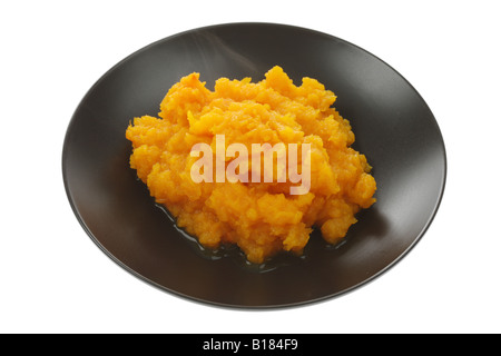 Mashed Butternut Squash Stock Photo