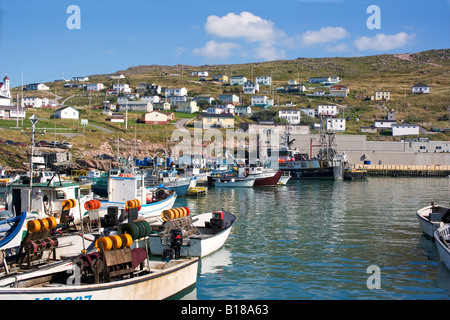 Bay de Verde, Fishing Village, Newfoundland, Canada Stock Photo