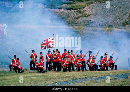 Military Tattoo, Signal Hill, St. John's, Newfoundland, Canada Stock Photo