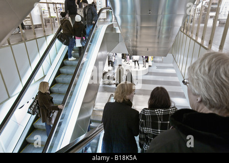 Schindler Escalators near Neiman Marcus at The Shops at Willow