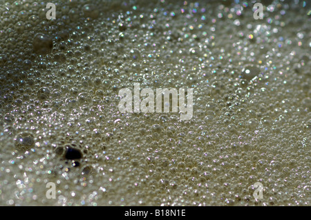 coca cola bubbles detail gassy coke fizzy drinks pop liquid soft drink macro close up health diet Stock Photo