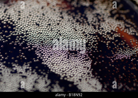 coca cola bubbles detail gassy coke fizzy drinks pop liquid soft drink macro close up health diet Stock Photo