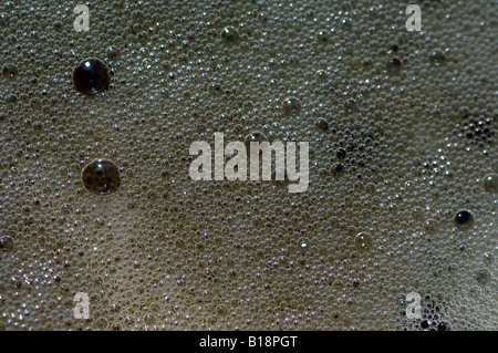 coca cola bubbles detail gassy coke fizzy drinks pop liquid soft drink macro close up health diet Stock Photo