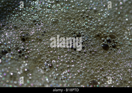 coca cola bubbles detail gassy coke fizzy drinks pop liquid soft drink macro close up health diet Stock Photo