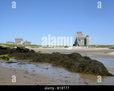 Breachacha Castle on the island of Coll, Inner Hebrides, Scotland Stock Photo