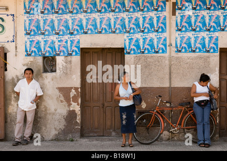 Street scene in Merida capital of the Yucatan state Mexico The first Spanish city built in this part of Mexico Stock Photo