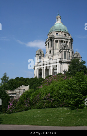 Ashton Memoral, Williamson's Park, Lancaster, Lancashire. Stock Photo