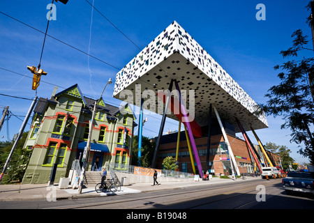 The new Sharp Centre For Design at the Ontario College of Art and Design, Toronto, Ontario, Canada. Stock Photo