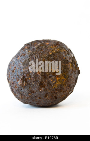 American Civil War relic artillery canister/grape shot Stock Photo