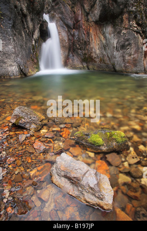 Cat Creek Falls, Kananaskis Country, Alberta, Canada Stock Photo