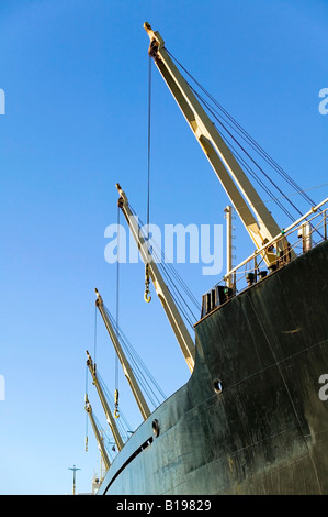 ship details from harbour front, Toronto, Ontario, Canada Stock Photo