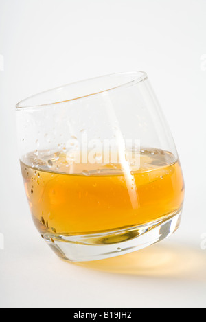 Liqueur in cocktail glass, close-up Stock Photo