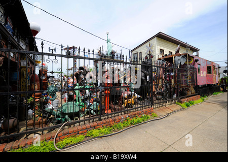 Junkyard Art Museum in Louisville Kentucky KY Stock Photo