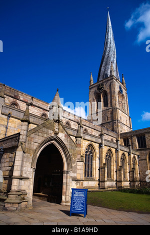 Chesterfield Parish Church Stock Photo