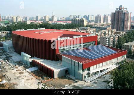 University of Science and Technology Beijing Gymnasium,Beijing,China Stock Photo