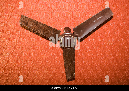 India, ventilator in hotel room Stock Photo