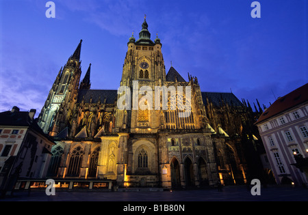 St Vitus Cathedral, Prague, Czech Republic Stock Photo