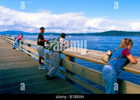 Discovery Pier at Campbell River on Vancouver Island is Canada’s first