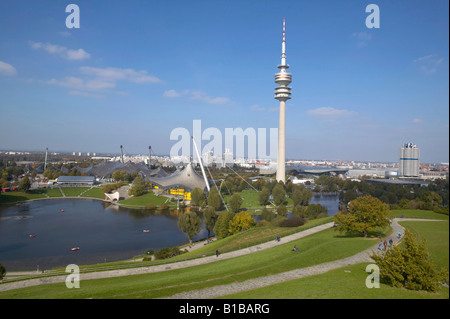 Germany, Bavaria, Olympic Tower in Munich Stock Photo