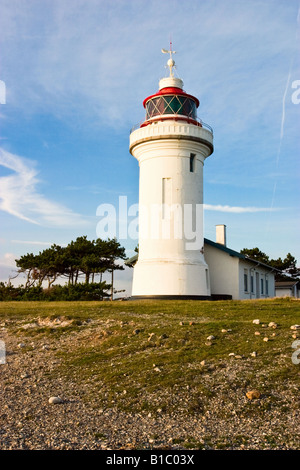 Sletterhage lighthouse in Denmark Stock Photo