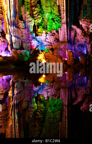 Silver Cave , Yangshuo / Guilin , China Stock Photo