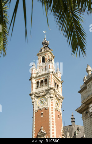 The Chamber of Commerce Place du Théâtre Lille France Founded in 1701 by Louis XIV Stock Photo