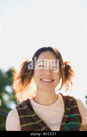 Portrait of young woman Stock Photo