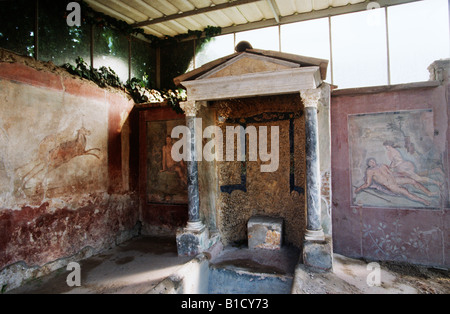 Ancient Pompeii Italy Stock Photo