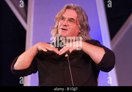 Paul Greengrass film director and screenwriter pictured at Hay Festival 2008 Hay on Wye Powys Wales UK Stock Photo