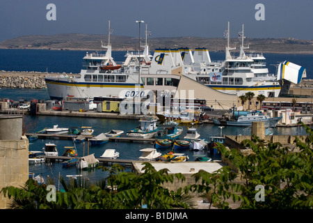 Mgarr Harbour Gozo Malta Stock Photo