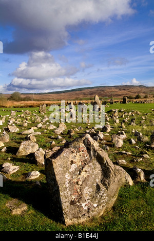 Beaghmore Stone Circles Co Tyrone Northern Ireland Stock Photo