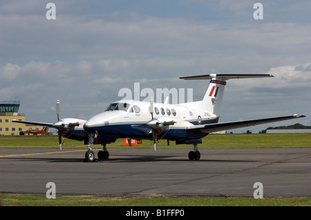 RAF Beech super king air B200 Stock Photo